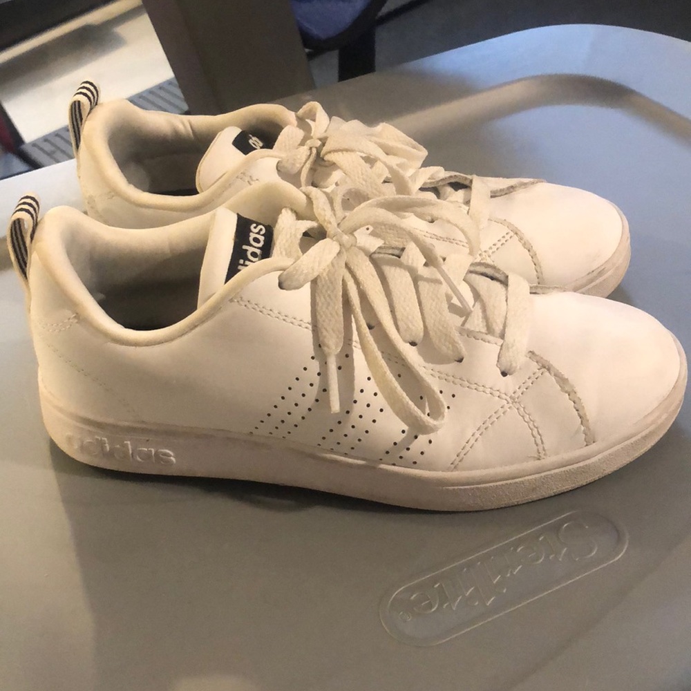 White Adidas sneakers